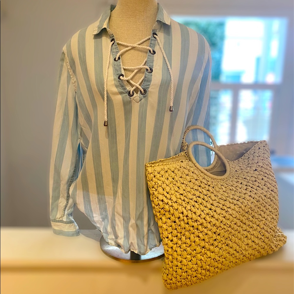 Anthropologie Rails Uli Stripe Top